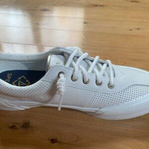 Sperry Soletide Racy White Shoes